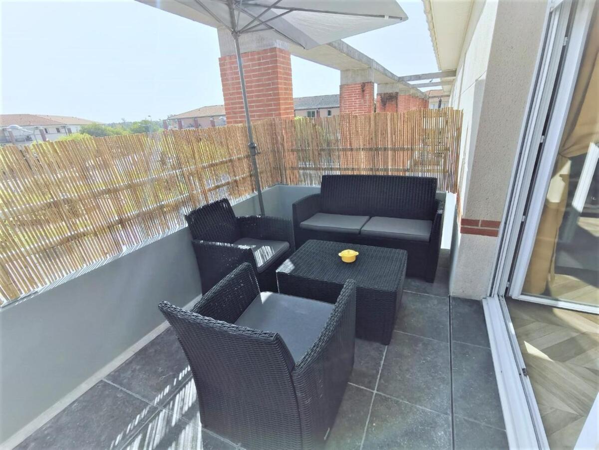 t2 COSY - COLOMIERS - RÉSIDENCE SECURISÉE - AIRBUS - PISCINE Esterno foto